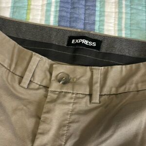 Express khaki shorts